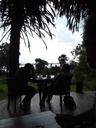 Selous Safari Camp - open air dining.