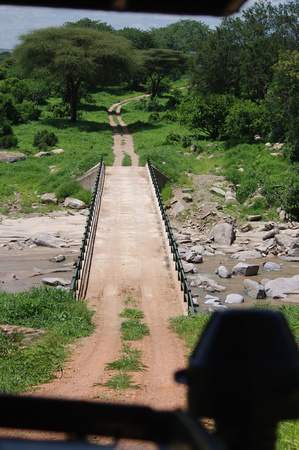 Mwagusi Camp - the new bridge.