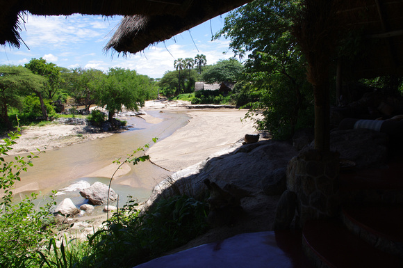 Mwagusi - the view from our suite.