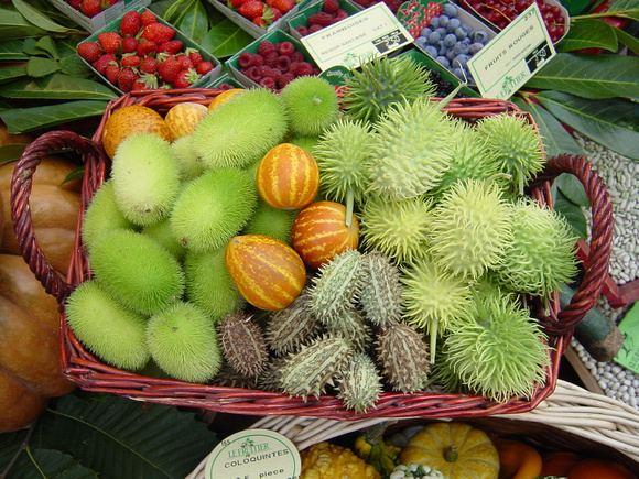 Market fruit in Nantes, FR